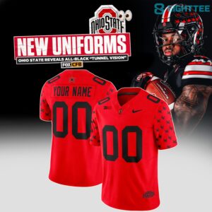 Ohio-State-Buckeyes-New-Black-Uniforms-Tunnel-Vision-2026-Limited-Football-Red-Jersey-1.jpg Ohio State Buckeyes New Black Uniforms Tunnel Vision 2026 Limited Football Red Jersey