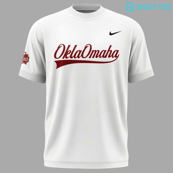 Alternative view of Oklahoma Baseball 2026 OklaOmaha Special Edition Shirt