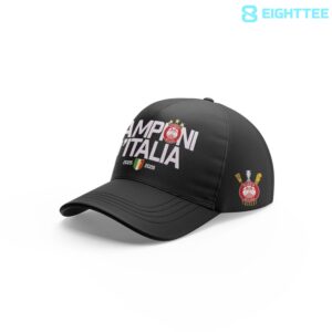 Olimpia Milano 2026 Italian Champions Cap by Eighttee.com Olimpia Milano 2026 Italian Champions Cap