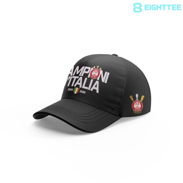 Olimpia Milano 2026 Italian Champions Cap