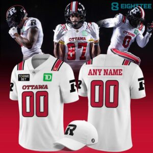 Ottawa Redblacks New 2026 Special Editions Football Jersey by Eighttee.com Ottawa Redblacks New 2026 Special Editions Football Jersey