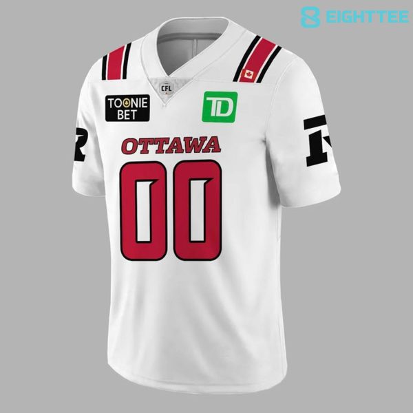 Alternative view of Ottawa Redblacks New 2026 Special Editions Football Jersey