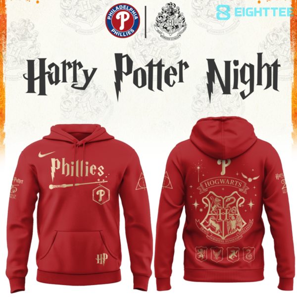 Philadelphia Phillies Baseball Harry Potter Limited Edition Hoodie