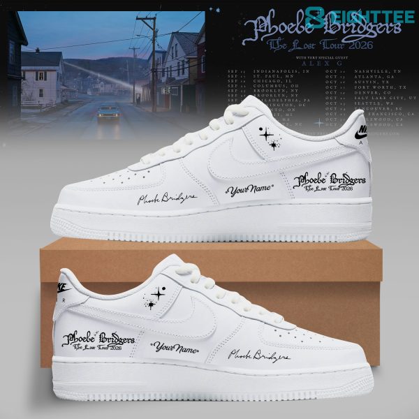 Phoebe Bridgers x The Lost Tour 2026 Custom AF1 Sneaker