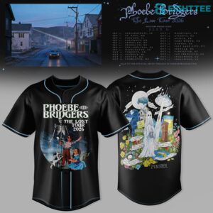 Phoebe Bridgers x The Lost Tour 2026 Special Jersey by Eighttee.com Phoebe Bridgers x The Lost Tour 2026 Special Jersey