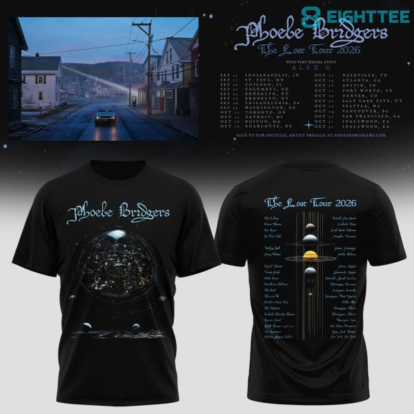 Phoebe Bridgers x The Lost Tour 2026 Special Tee