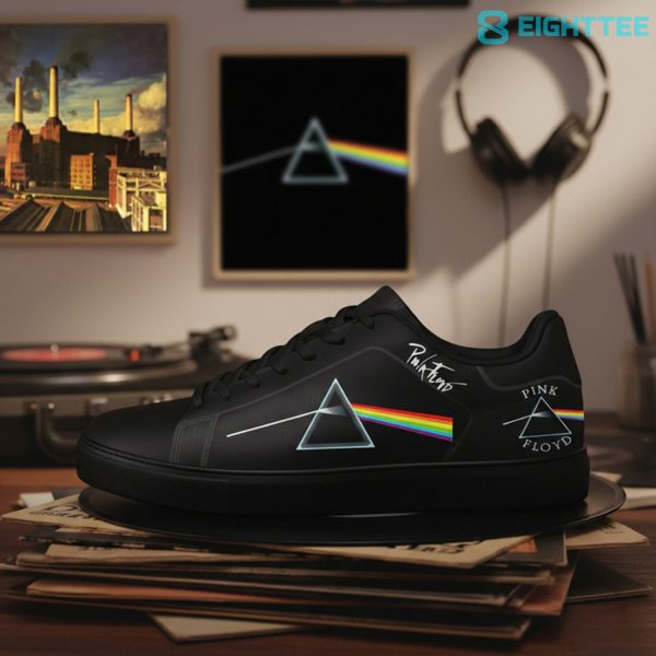 Pink Floyd The Dark Side of The Moon Skate Shoes