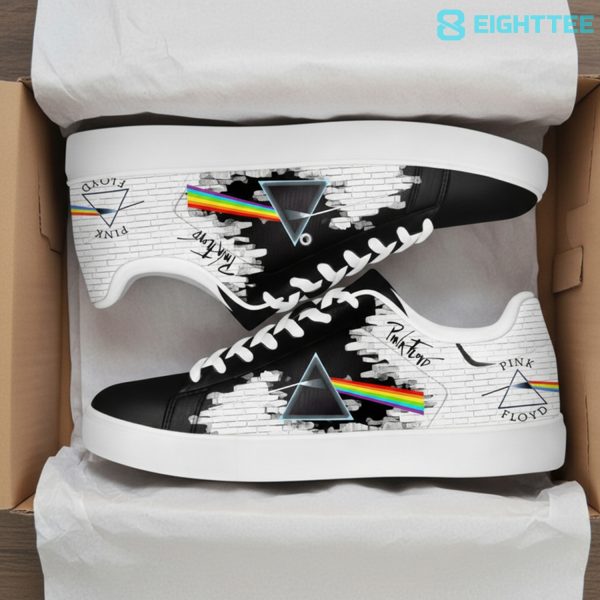Alternative view of Pink Floyd The Dark Side of The Moon x The Wall Skate Shoes