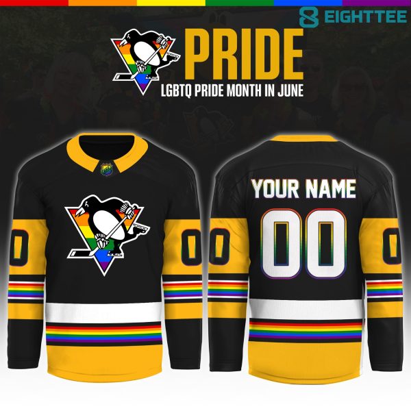 Pittsburgh Penguin x Pride Month 2026 Special Hockey Jersey