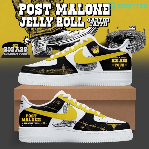 Post Malone The BIG ASS Stadium World Tour Limited Shoes V2