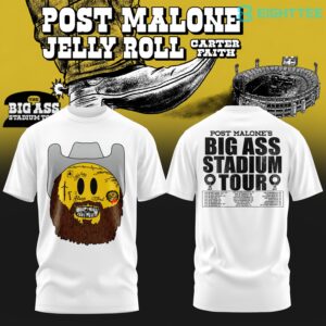 Post Malone The BIG ASS Stadium World Tour Limited Tshirt