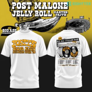 Post Malone The BIG ASS Stadium World Tour Limited Tshirt V10