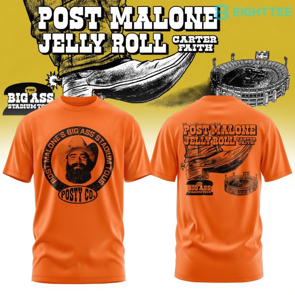 Post Malone The BIG ASS Stadium World Tour Limited Tshirt V2