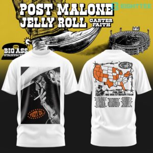Post Malone The BIG ASS Stadium World Tour Limited Tshirt V5