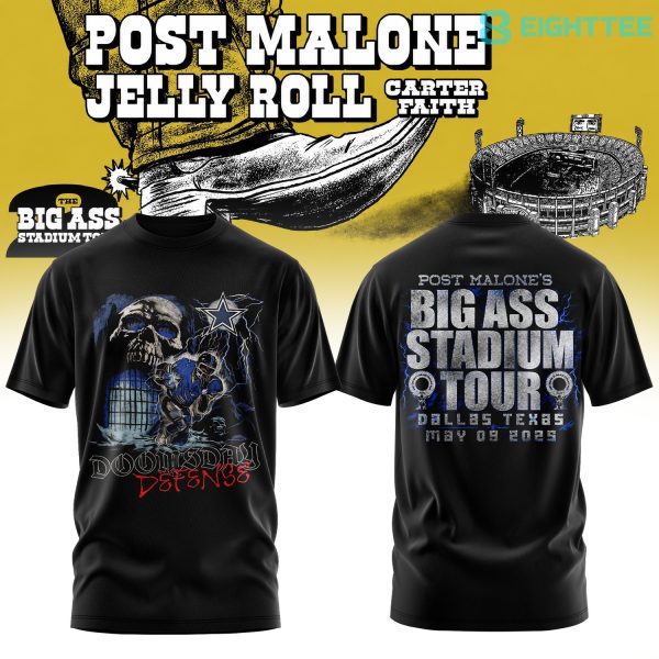 Post Malone The BIG ASS Stadium World Tour Limited Tshirt V8