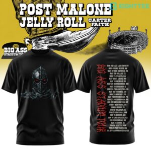 Post Malone The BIG ASS Stadium World Tour Limited Tshirt V9