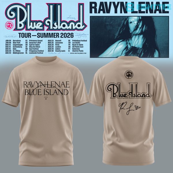 Ravyn Lenae Blue Island Tour 2026 Special Tee