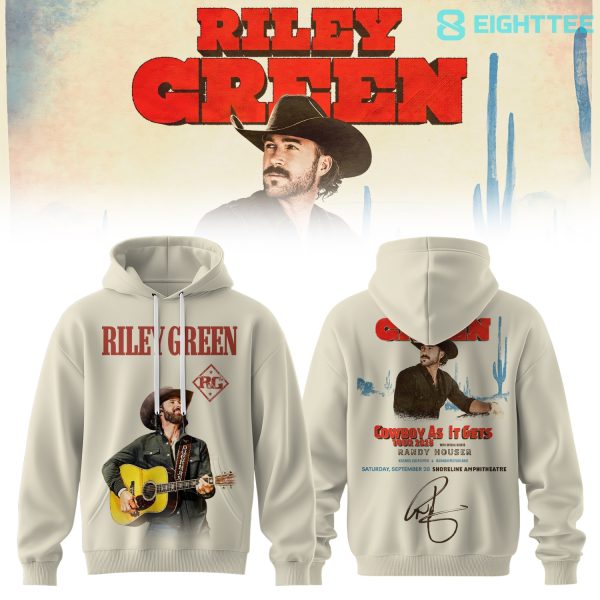 Riley Green Cowboy As It Gets Tour 2026 Hoodie