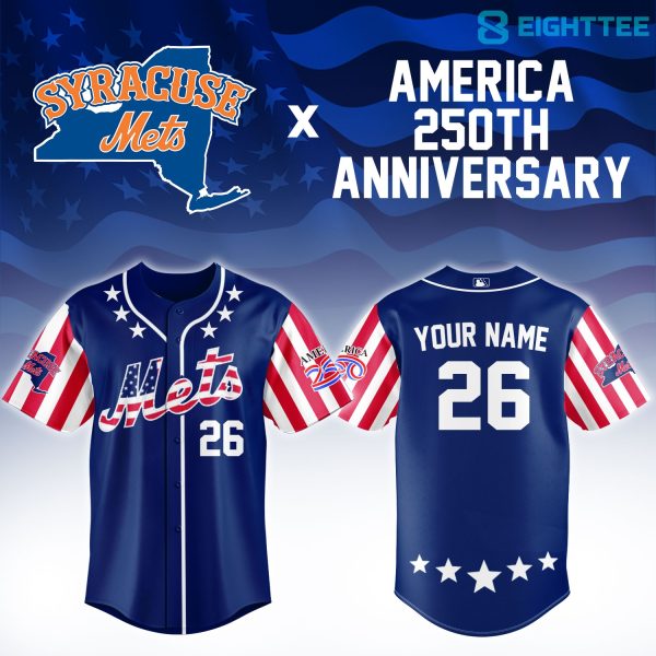 Alternative view of SYR x America 250th Anniversary Limited Jersey NN