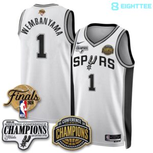 San-Antonio-Spurs-2026-NBA-Western-Conference-Champions-Basketball-Jersey-1.jpg San Antonio Spurs 2026 NBA Western Conference Champions Basketball Jersey