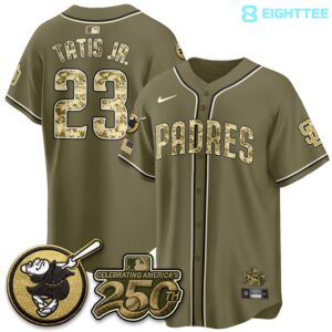 San Diego Padres 2026 Armed Forces Day Baseball Jersey
