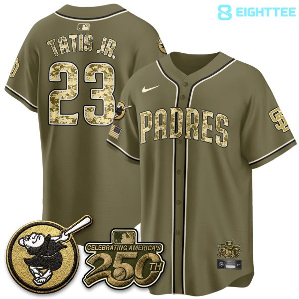 San Diego Padres 2026 Armed Forces Day Baseball Jersey