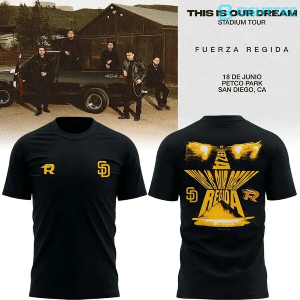 San Diego Padres x Fuerza Regida 2026 Special Edition Shirt