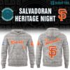 San Francisco Giants El Salvadoran Heritage Night 2026 Hoodie Grey