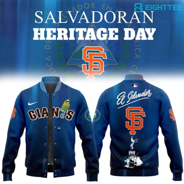 San Francisco Giants Salvadoran Heritage Day 2026 Jacket