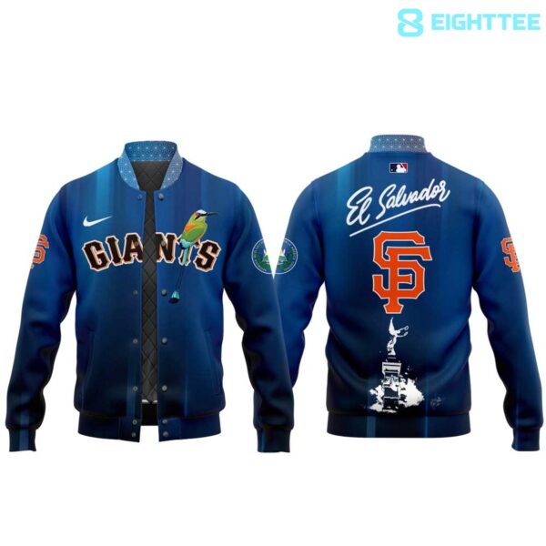 Alternative view of San Francisco Giants Salvadoran Heritage Day 2026 Jacket