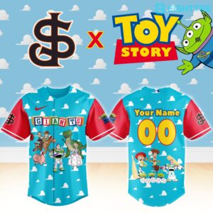 San Jose Giants x Toy Story Night Custom Baseball Jersey