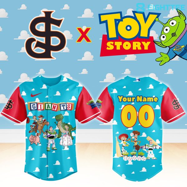 San Jose Giants x Toy Story Night Custom Baseball Jersey