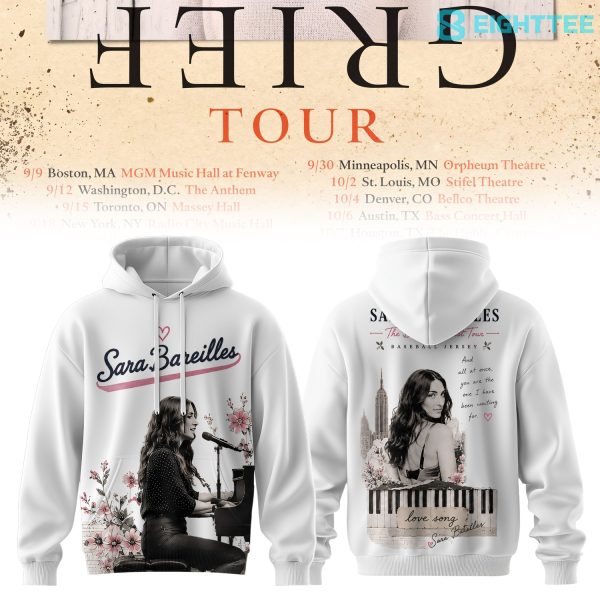 Sara Bareilles 'Good Grief' Tour 2026 Hoodie