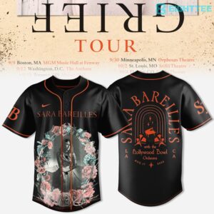 Sara Bareilles 'Good Grief' Tour 2026 Special Jersey