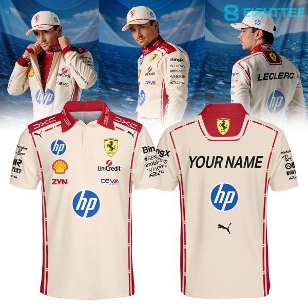 Scuderia Ferrari Polo for Monaco Grand Prix