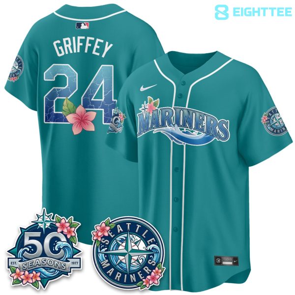 Seattle Mariners "Aloha Spirit" Vapor Printed Limited Edition Jersey