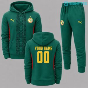 Senegal 2026 FIFA World Cup Away Personalized Hoodie Jogger Set