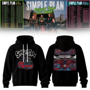 Simple Plan Bigger Than You Think Tour Limited Hoodie