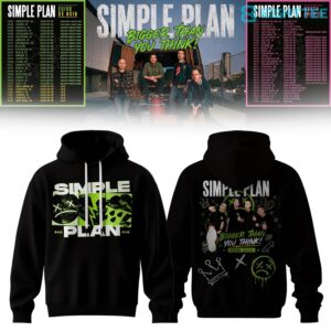 Simple Plan Bigger Than You Think Tour Limited Hoodie V3