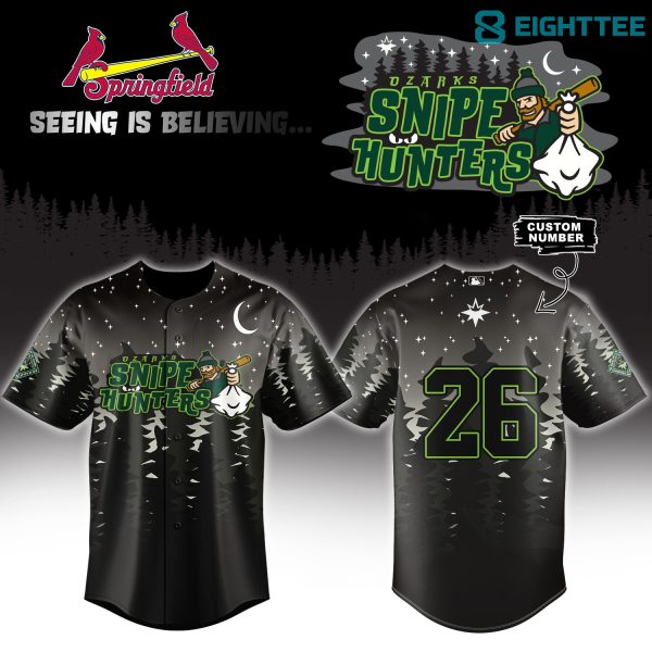 Springfield Cardinals Ozarks Snipe Hunters Limited Personalized Jersey