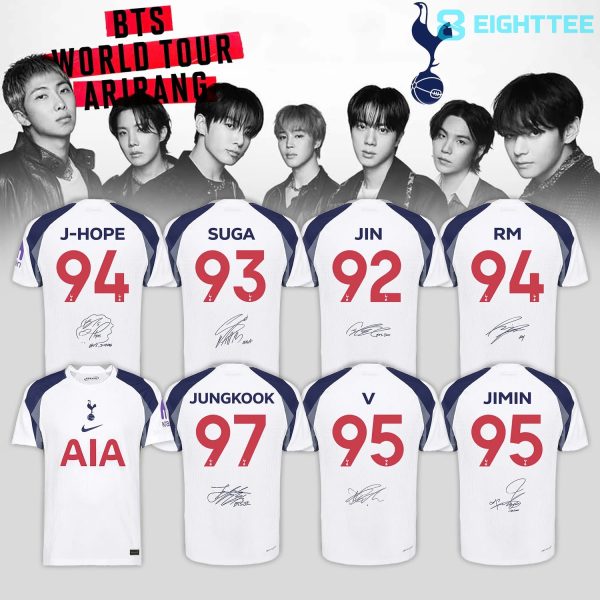 Spurs x BTS Limited Edition Soccer Jersey