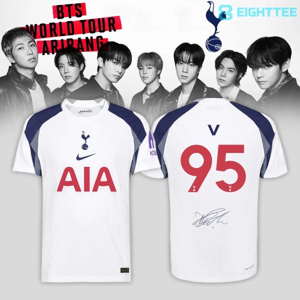 Alternative view of Spurs x BTS Limited Edition Soccer Jersey
