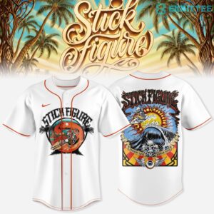 Stick Figure Enjoy The Ride Tour Baseball Jersey