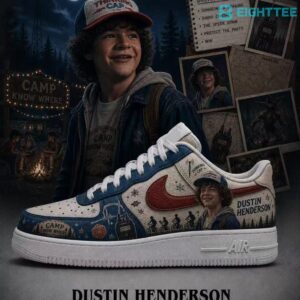 Stranger Things Dustin Henderson Special AF1 Shoes