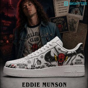 Stranger Things Eddie Munson Special AF1 Shoes