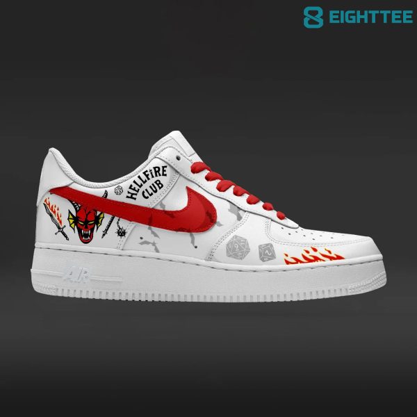 Stranger Things Hellfire Club Special AF1 Shoes