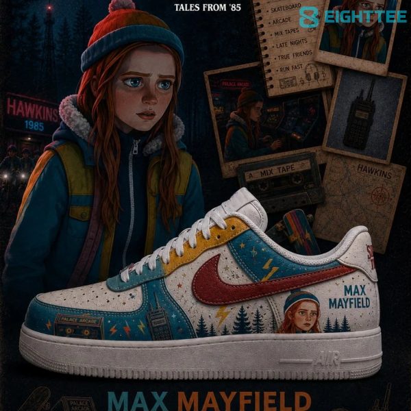 Stranger Things Max Mayfield Special AF1 Shoes V2