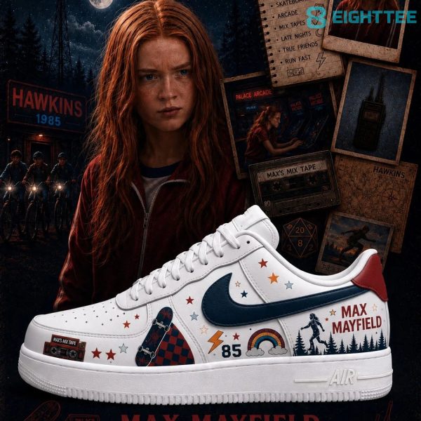 Stranger Things Max Mayfield Special AF1 Shoes V3