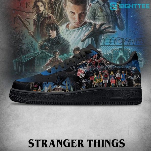 Stranger Things The Upside Down Special Edition AF1 Shoes