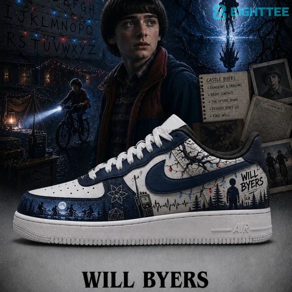 Stranger Things Will Byers Special AF1 Shoes